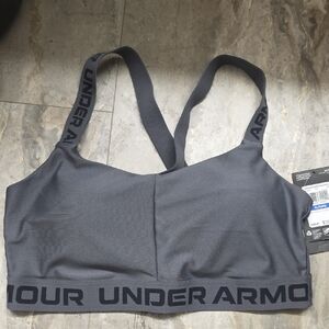 Under Armour Charcoal Sports Bra